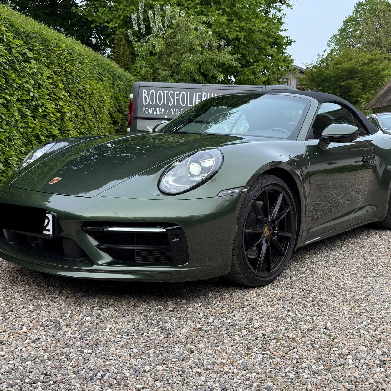TPU Gloss Metallic Oak Green Colored PPF Paint Protection Film Gloss