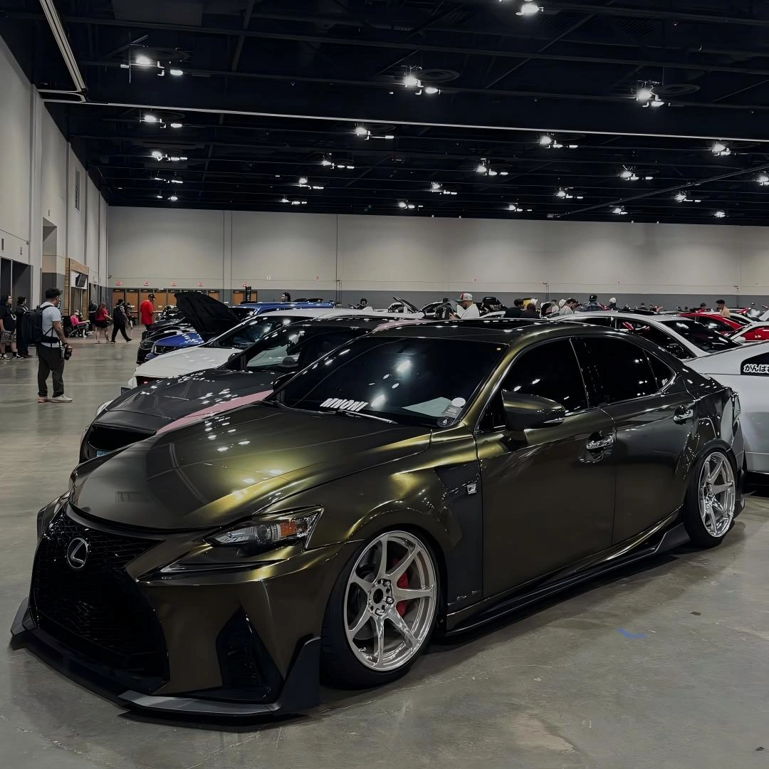 Gloss Metallic Ghost Midnight Gold Black Gold Car Vinyl Wrap PET Gloss